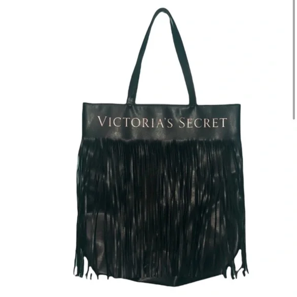 Victoria’s Secret Limited Edition Flirty Fringe Tote, EUC - Picture 2 of 7